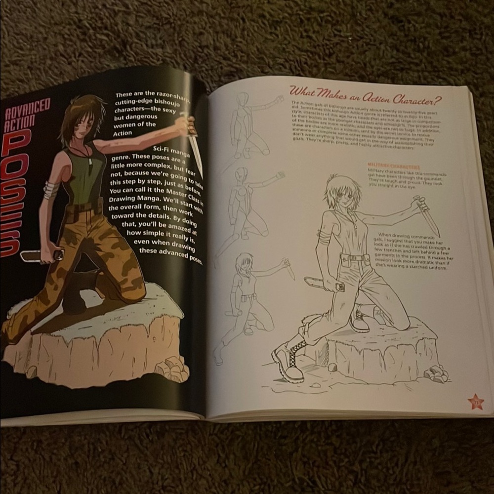 Manga Mania Bishoujo: How to Draw Magical Girls Art Book by Christopher Hart - Picture 10 of 14